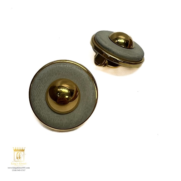 Hermes clip on earrings
